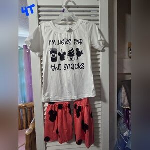 Boutique t-shirt and flare pants